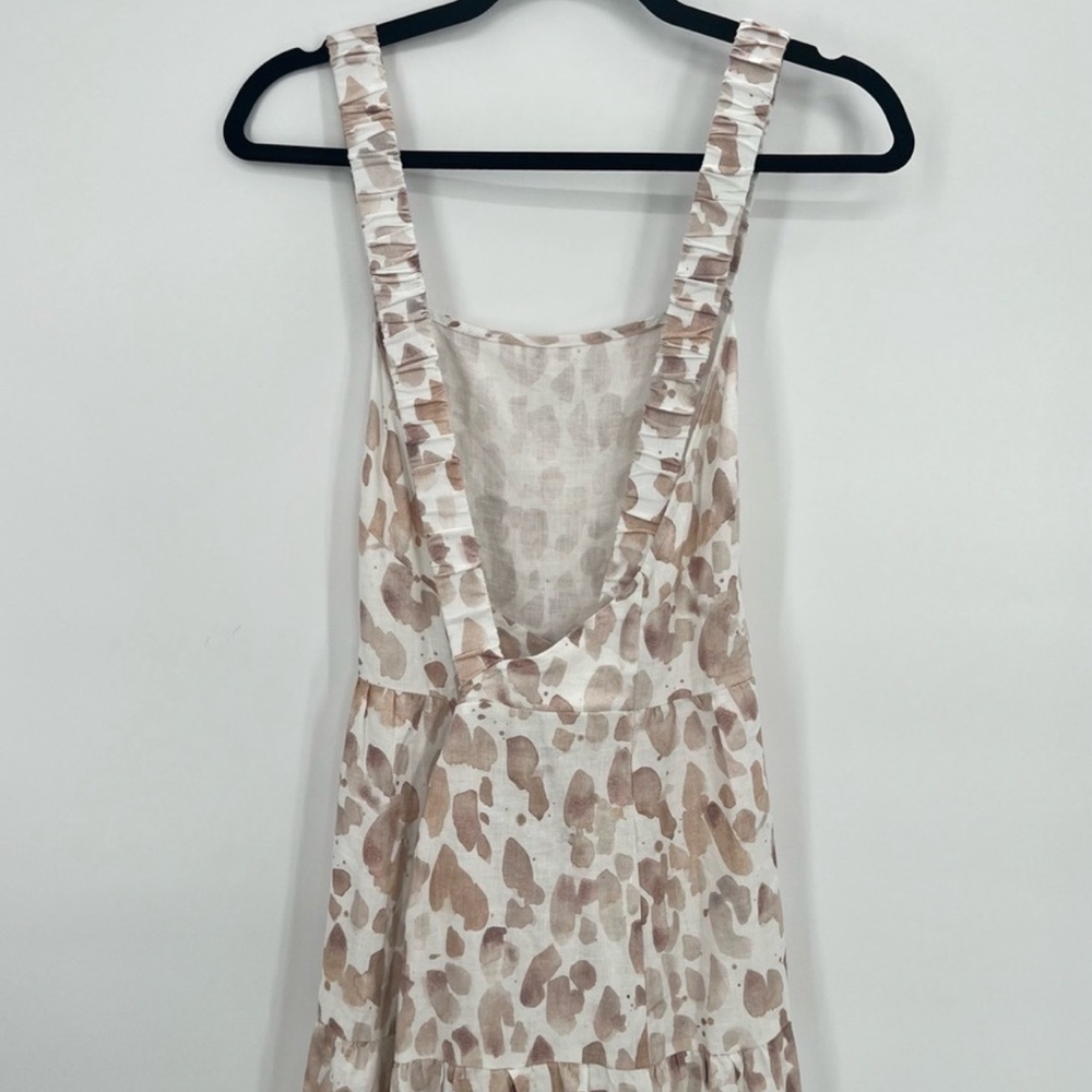 Ele Bella Dahl Scrunch Strap Tiered Midi Dress Sleeveless 
Sundress Racerback M - Picture 6 of 9